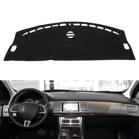 NS Dashboard Cover Dash Cover Mat Pad Custom For Jaguar XF 2009-2015, LHD