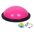 thumbnail image 1 of S SERENABLE Balance Ball Balance Training Home Gym Full Body Workouts Half Exercise Ball Pink, 1 of 9