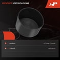 thumbnail image 3 of A-Premium Cup Holder Insert Compatible with Dodge Ram 1500 2500 3500, Ram 4500 5500, Center Console, Black, Replace# 1EB17DX9AB, 3 of 6