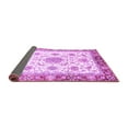 thumbnail image 2 of Ahgly Company Indoor Square Abstract Purple Modern Area Rugs, 5' Square, 2 of 4