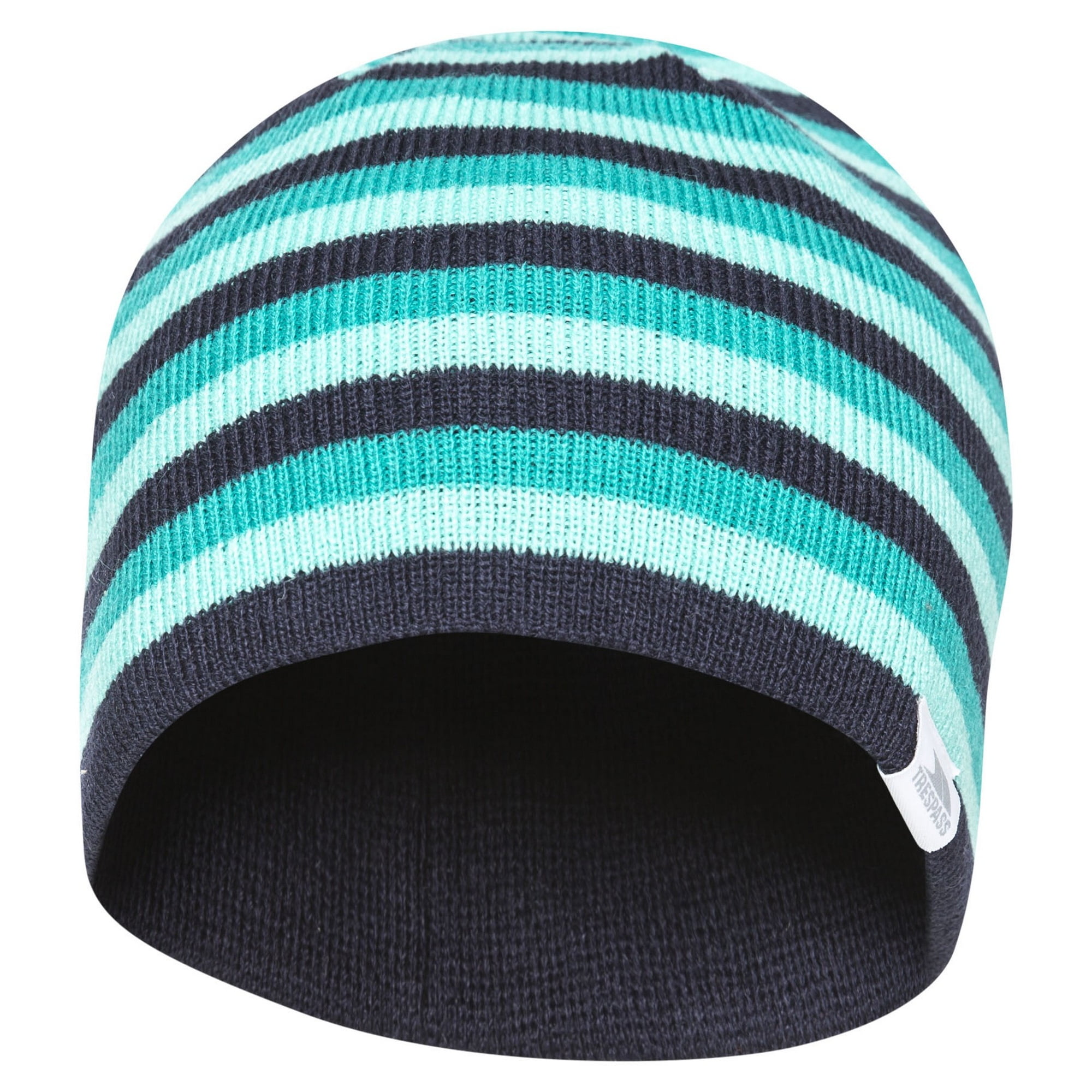 Trespass Womens/Ladies Kezia Knitted Acrylic Reversible Beanie Hat 