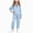 G229-Blue, variant on HFHAPW Toddler Infant Girl Long Sleeve Top Pants 2 Piece Outfits Kids Girl Fall Winter Clothes Set,15 Y