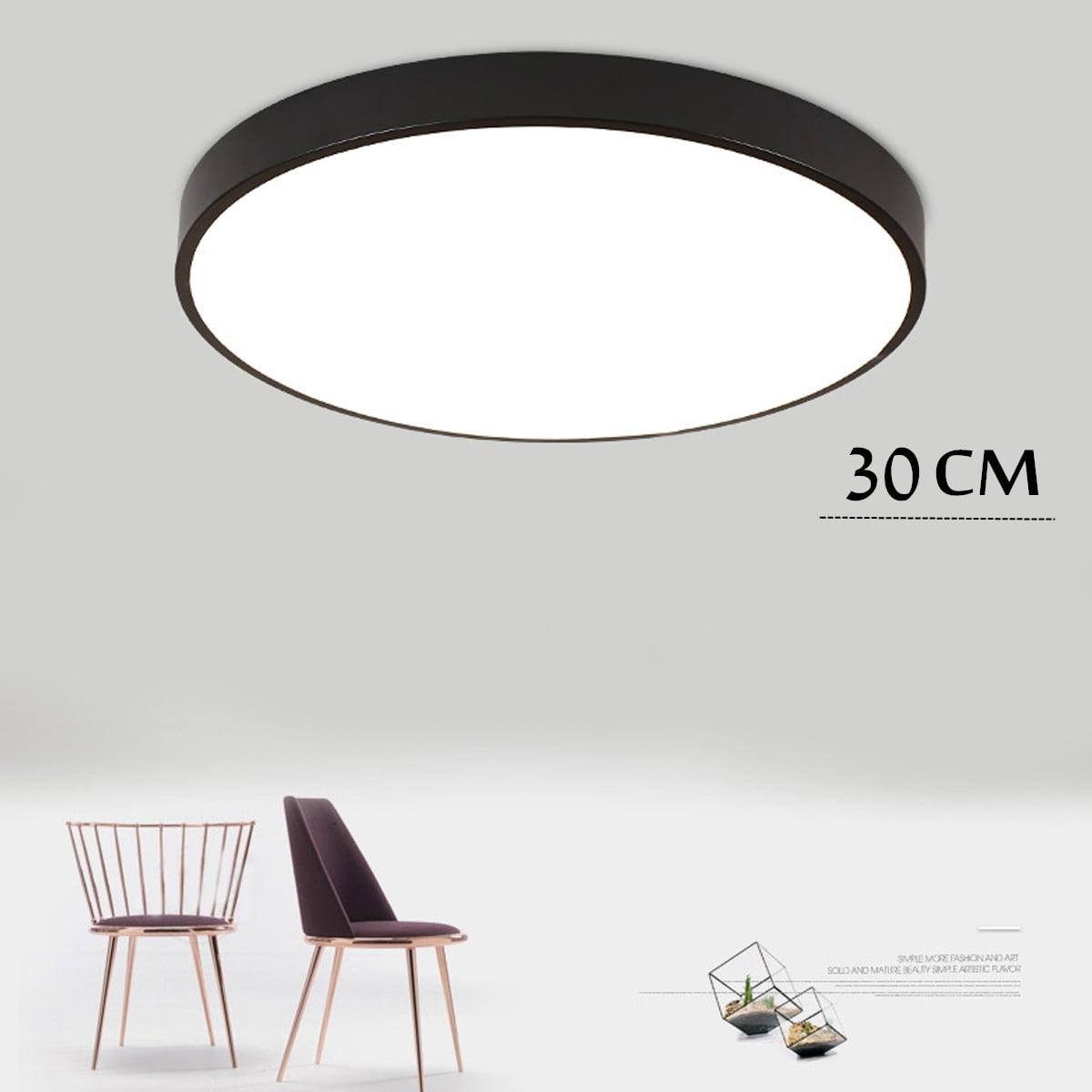Led Flush Mount Ceiling Light Fixtures For Home Kitchen Bathroom Bedroom Living Room Lighting 6000k 6500k 9 12 Inch Walmart Canada