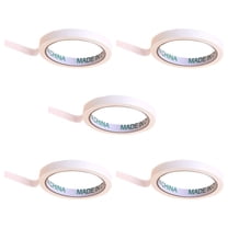 Masteelf 5 Rolls of Artist Drawing Tape Car Spraying Single Side Adhesive Tape (White)