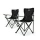 thumbnail image 1 of Sillas Camping y Playa Plegable Portatil Duralife 2 Piezas Negro, 1 of 7
