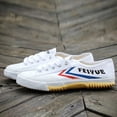 thumbnail image 4 of Zapatos de lona clásicos para niños estilo Shaolin con cinta mágica, zapatos deportivos informales blancos para niños, Academia de artes marciales, 4 of 4