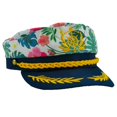 thumbnail image 1 of Sombrero de capitán PEWHAUL, sombrero de marinero, almirante de la Marina, para mujer y hombre, disfraz de Halloween (rosa), 1 of 6