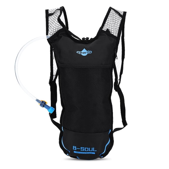 Unisex Backpack for Hiking, Cycling, & Camping with Water Bladder Blue Outdoor Hydration Pack