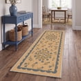 thumbnail image 5 of KUETH 8x10 Machine Washable Floral Rug for Living Room, Large Soft Low Pile Non Slip Backing Area Rug, Slate Beige Rug for Bedroom Dining Room Office, 5 of 5