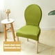thumbnail image 5 of Yuarrent Funda para silla de comedor elegante, elástica, suave y fácil de limpiar, 80, excelente mano de obra, fundas para taburete Decoración del hogar verde claro, 5 of 6
