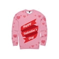 thumbnail image 3 of Women's Love Shirts Valentine's Day Shirt Long Sleeve Crewneck Basic Graphic Print Tops Tee Casual Loose Fit Sweatshirt, 3 of 9