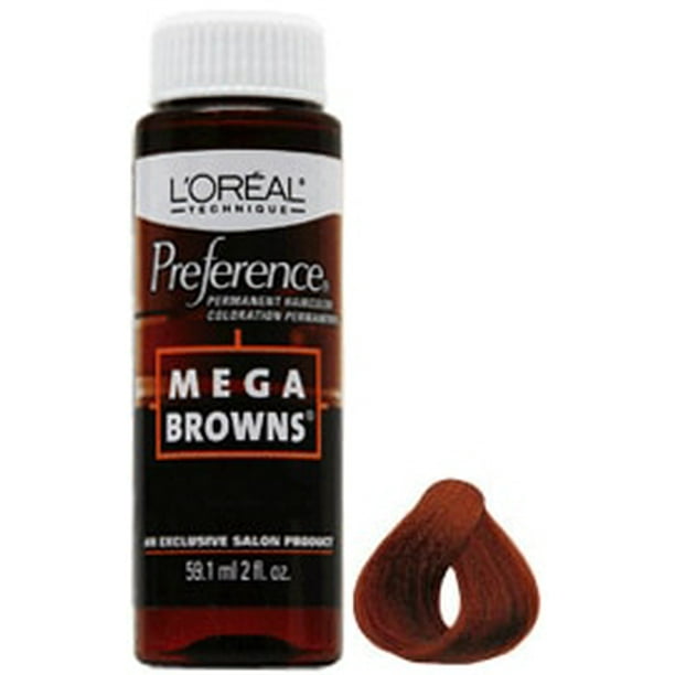 Loreal Preference Mega Browns Permanent Haircolor Color Br4