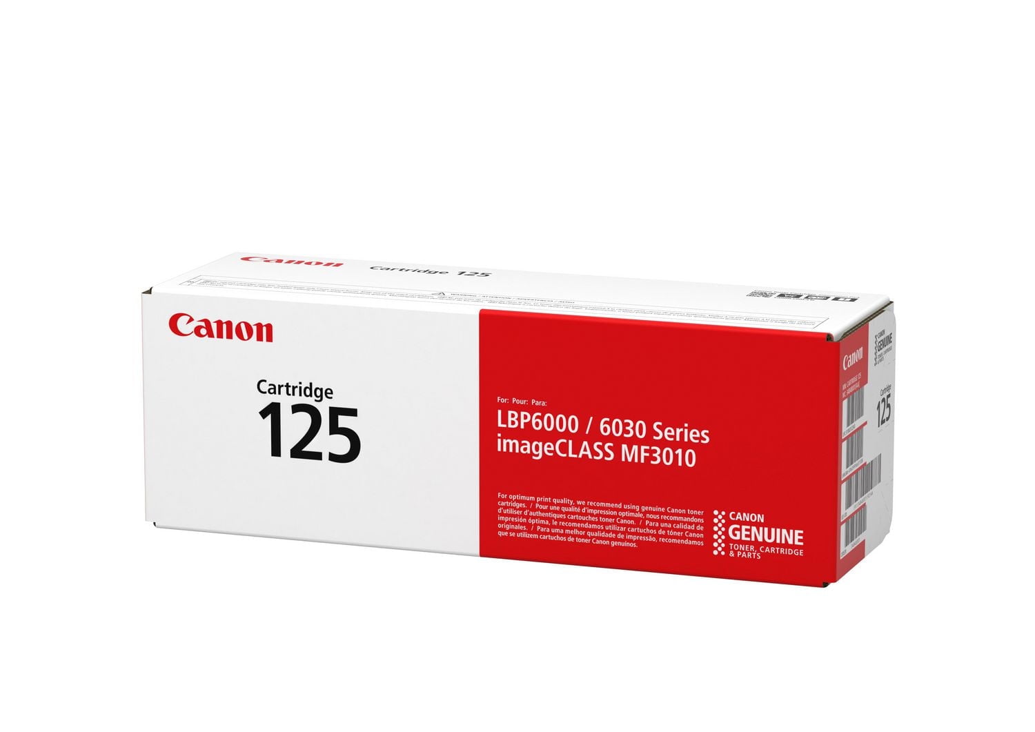 Canon No. 125 Toner Cartridge - Black, Canon Black Toner cartridge
