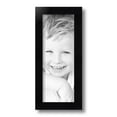 thumbnail image 2 of ArtToFrames 5" x 13" Satin Black Picture Frame, 5x13 inch Black Wood Poster Frame (WOM-1451), 2 of 8