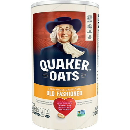 Quaker Old Fashioned Oats, 42 oz Canister (The Best Porridge Oats)