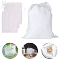 thumbnail image 4 of Gustave 3 Pack Nut Milk Bag Reusable Cheesecloth Bags for Straining Almond/Soy Milk Greek Yogurt, Cold Brew Coffee Tea Beer Juice Strainer Filter Bag, 4 of 10