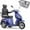 Blue, variant on QEASET 3 Wheels Mobility Scooter For Seniors, Adults, Handicapped