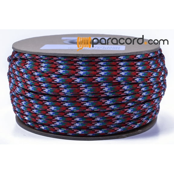 Bored Paracord Brand 550 Type III Paracord - Afghanistan Veteran 2 - 250 Feet Spool