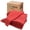 Red, variant on Zuperia 50-pack Shop Towels, (14" x 12" inches) Cotton Reusable Cleaning Rags, Multipurpose Garage and Automotive Cloths, (RED)