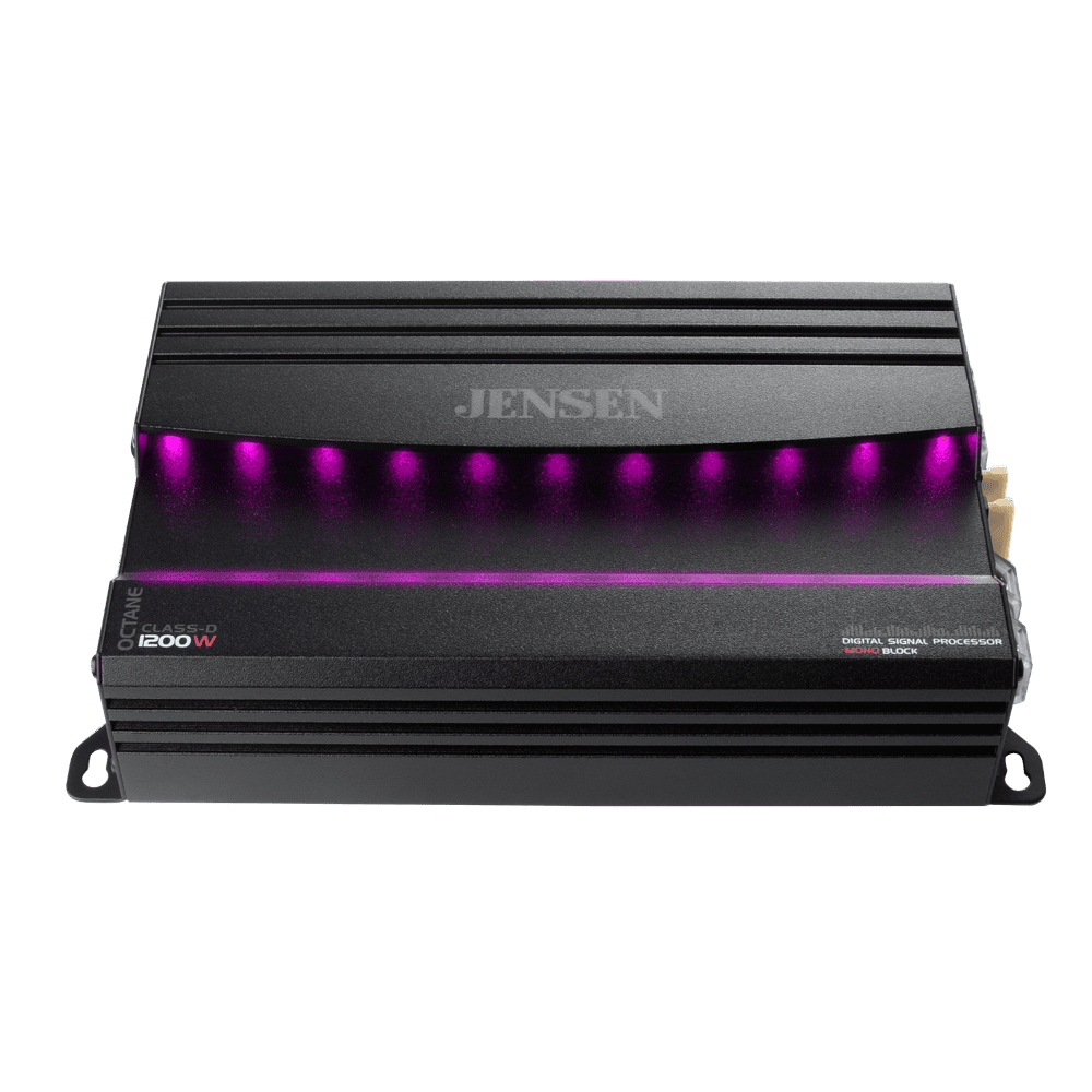 JENSEN XDA91RB ClassD Mono Amplifier with 240 Watts x 1 RMS and 1200