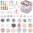 thumbnail image 2 of 4655Pcs Bracelet Making Kit DIY Jewellery Making Kit Colorful Beads Bracelet Necklace Making Kit with 24 Color Threads Pendants Supplies Storage Box Creative Jewellery Craft Kit for Kids, 2 of 10