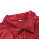 thumbnail image 5 of pstuiky camisetas de manga larga para hombre, Camisas de manga larga para hombre, informales, de satén brillante, con cuello de solapa y botones Tops de talla grande para hombre m, 5 of 5