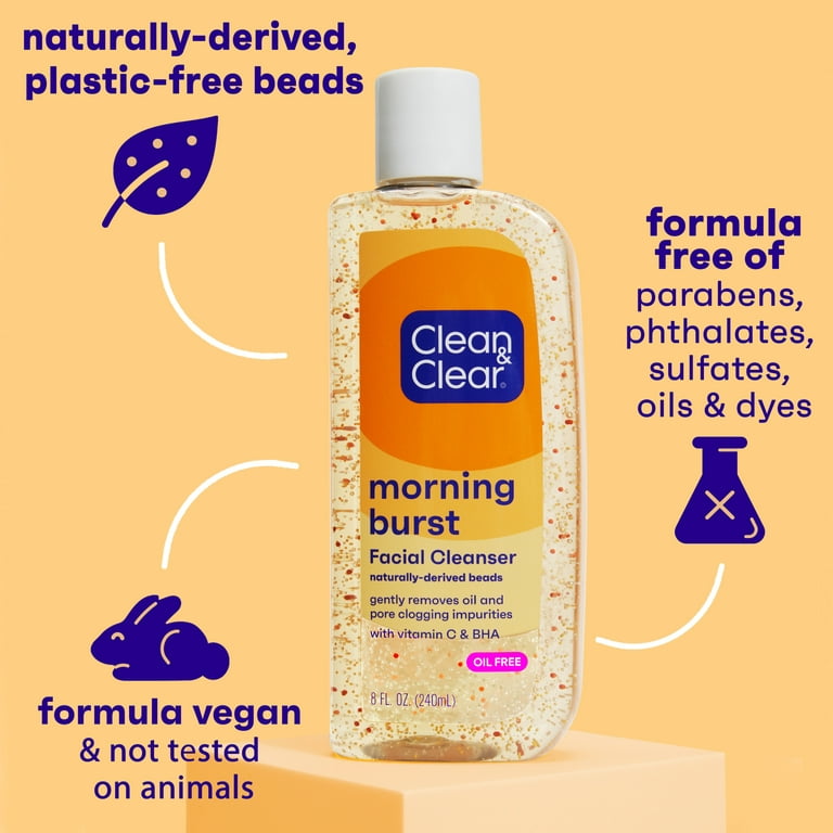 Clean & Clear® Morning Burst® Hydrating Facial Cleanser 8 fl. oz. Pump, Shop