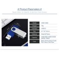 thumbnail image 4 of USB3.0 Flash Drive Large Capacity USB Stick High Speed USB Drive blue, 4 of 4