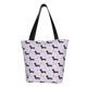 thumbnail image 1 of Fotbe Dachshund Dog Bolsa de Playa con Estampado, Bolsa de Hombro, Bolsa de Mano Espaciosa, Bolsa de Viaje Ligera, Bolsa de Compras Versátil, 1 of 6