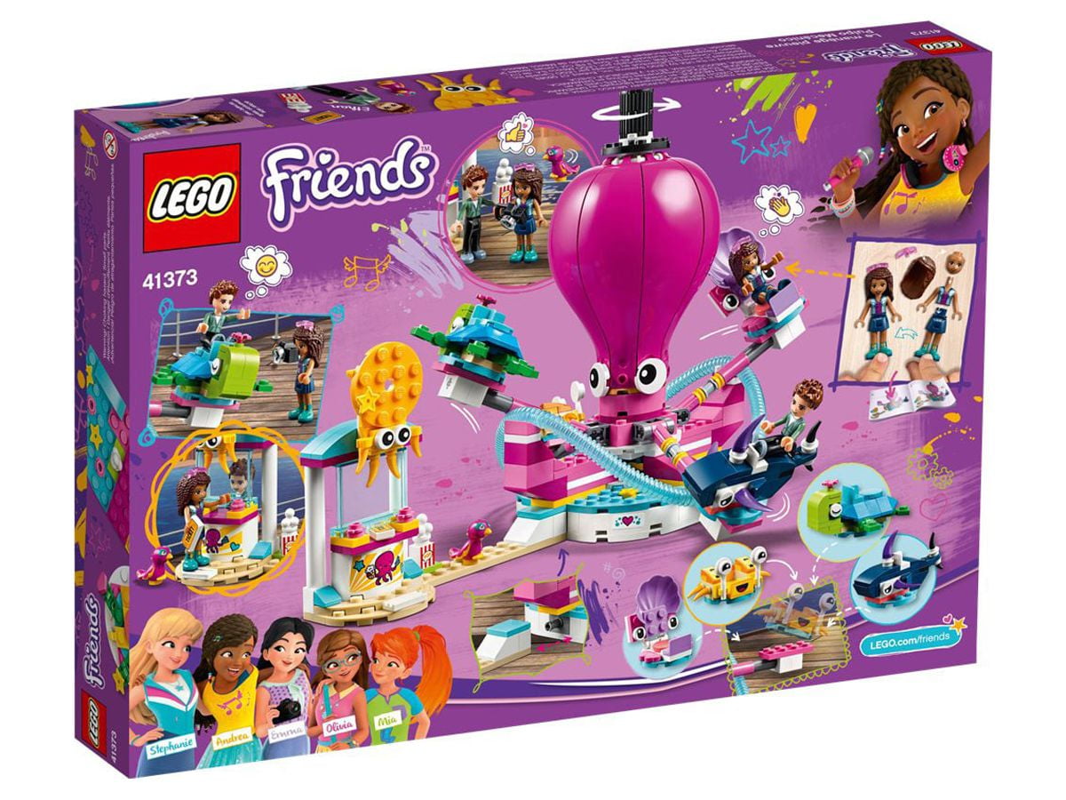 LEGO Friends Fun Set 41373 - Funny Octopus Ride Building Kit
