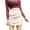 Beige, variant on Sexy Mini Skirt Women Fashion Solid Color Elastic Waist Short Skirts Skirts for Women Trendy Faldas Para Mujer