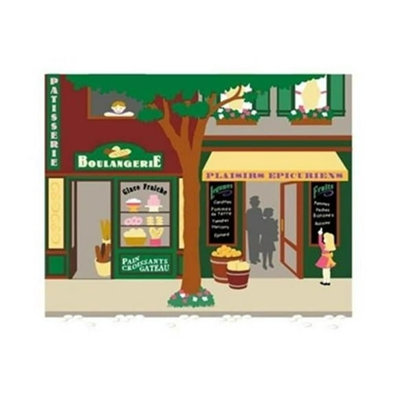 Elephants on the Wall 5-1353 Pastry & Grocery Store - Paint It Yourself