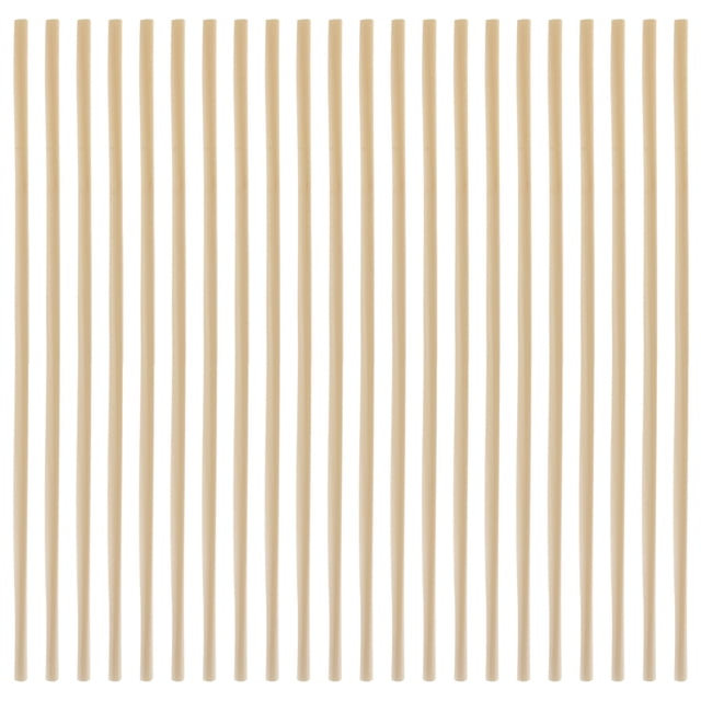 100pcs Stripe Straws Party Natural Wheat-straw Straws Drinking Straws Practical Straws