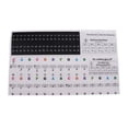 thumbnail image 3 of calcomanías con de para 49/54/61/ Multicolor shamjiam Etiqueta engomada del teclado del piano, 3 of 9