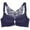 Blue, variant on Women Solid Seamless Bra Women's Fab Fit Underwire Demi T-Shirt Convertible Bra Comfortable Support Everyday Wear 95 Silver