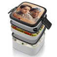 thumbnail image 4 of Sueños de Fuga Fiambrera de Doble Capa, Contenedor de Almuerzo Portátil Apilable, Almacenamiento de Alimentos Hermético a Prueba de Fugas, 1000ml, 4 of 6