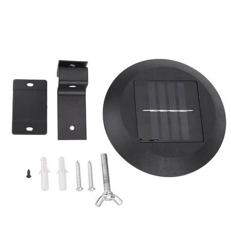 

Solar Gutter Lamp Solar Fence Lamp 9LED Plastic Material For Patio Garden Backyard Garden Garage