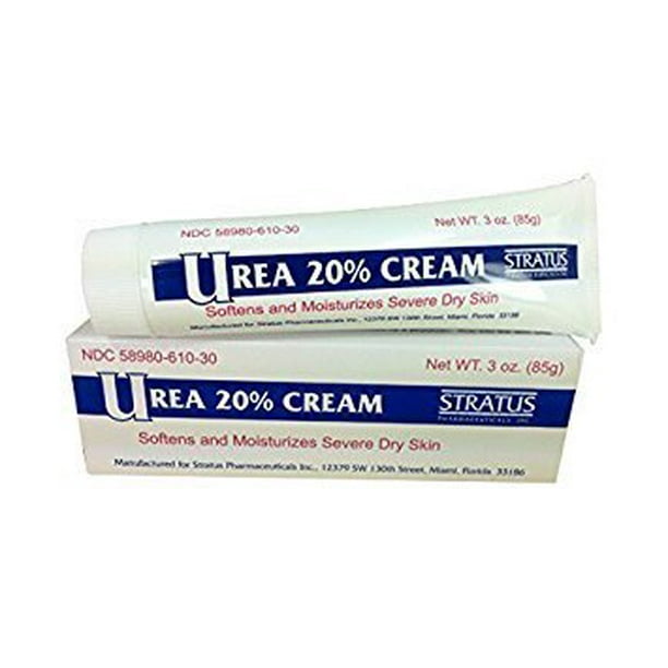 Urea 20 Intensive Hydrating Cream For Hands Feet Knees And Elbows Walmart Com Walmart Com