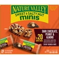 thumbnail image 2 of Nature Valley Mini Granola Bars, Dark Chocolate Peanut Almond, 20 Bars, 15 OZ, 2 of 7