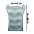 thumbnail image 3 of Car Gel Ice Backrest Under 5 ! Yrmaups Ventilated Seat Backrest with Cooling Gel for Office Home Use Breathable Back Support Lumbar Cushion Seat Cooler, 3 of 8