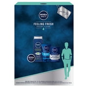 NIVEA Men Feeling Fresh 4 Piece Gift Set