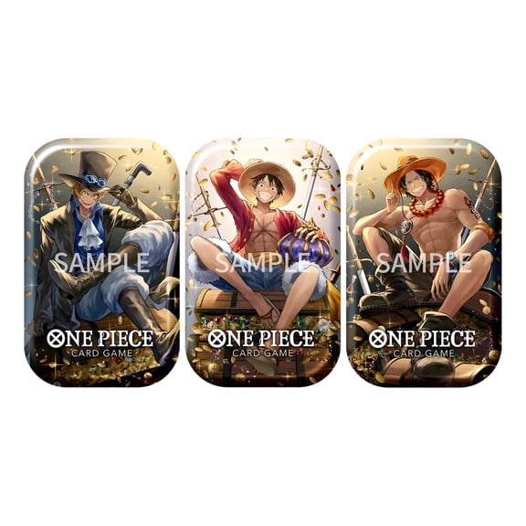 One Piece Tin Pack Set Vol. 2 [Set of 3] - One Piece Promotion Cards (OP-PR)