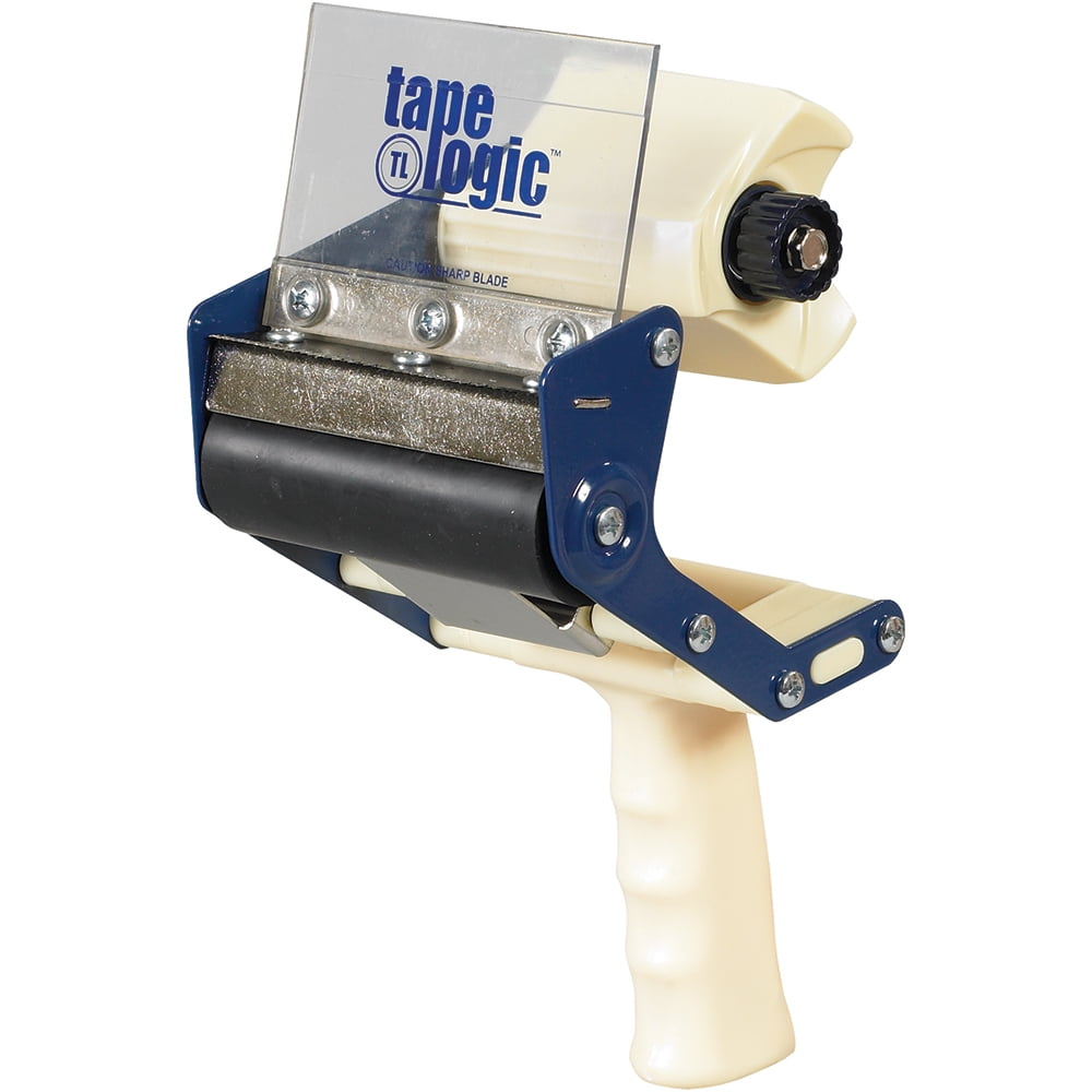 Tape Logic HeavyDuty Carton Sealing Tape Dispenser 4" Blue/White 1