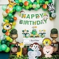 thumbnail image 3 of BIRLON 3 Year Old Boy Birthday Decorations, Boy 3rd Jungle Safari Birthday Balloons, Happy Birthday Banner, Pack of 60, 3 of 5