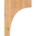 thumbnail image 3 of 3 1/2"W x 12"D x 16"H Huntington Smooth Corbel, Western Red Cedar, 3 of 9