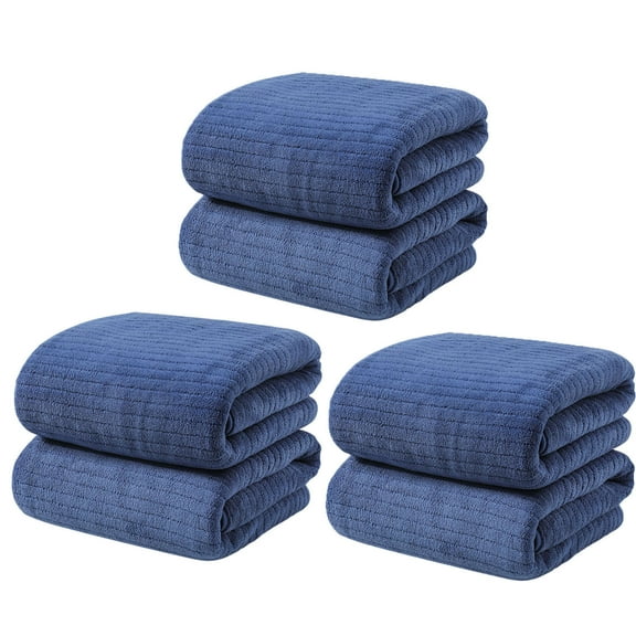 YATLTE Oversized Bath Towels Set, Extra Large Towel Microfiber Soft XL Bath Sheet Super Absorbent Bathroom Towels Set, Quick Dry Plus Size Shower Towels for Family Hotel Dorm (3 Pack)