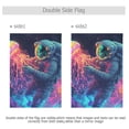 thumbnail image 4 of Yayeee Garden Flag 12" x 18" Double Sided Outdoor Yard Lawn Holiday Decorations, Space Astronaut, 4 of 6