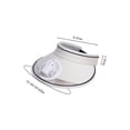 thumbnail image 3 of Sombreros de Sol para Mujeres Sombrero de Señoras con Ventilador - Sombrero de Sombrilla de Ventilador - Visores de Protección Solar de Tres Niveles de Ajuste Y Área Grande para Mujeres, 3 of 9