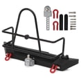 thumbnail image 2 of Safe Durable Rear Bumper, Metal Rear Bumper, with Tow Hook for TRX4/SCX10 90046 RC Car Trsxxas 1/10 Vehicle, 2 of 8