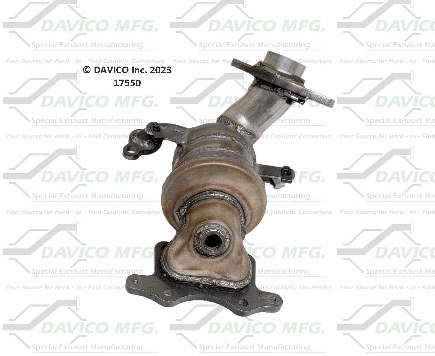 Davico Mfg 17550 Direct-Fit Catalytic Converter